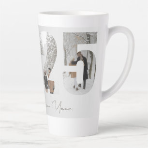Frohes neues Jahr 2025 Milchtasse