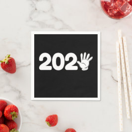 Frohes neues Jahr 2025 - Party 2025 Serviette