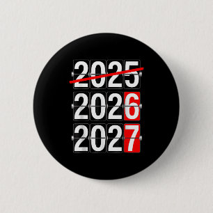 Frohes Neues Jahr 2026 2027 67 Meme Six Seven Lust Button