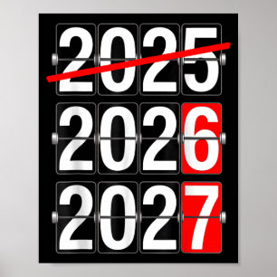 Frohes Neues Jahr 2026 2027 67 Meme Six Seven Lust Poster