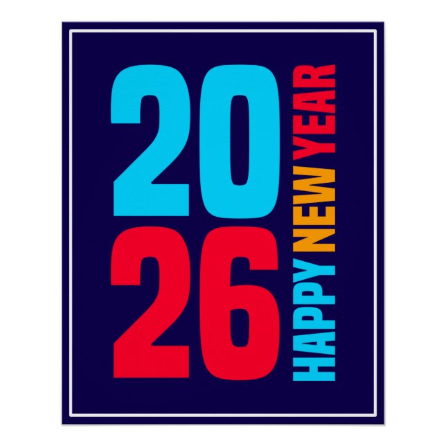 Frohes neues Jahr 2026-34568 Poster (Vorderseite)