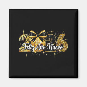 Frohes neues Jahr 2026 Disco Ball Frohes neues Jah Magnet