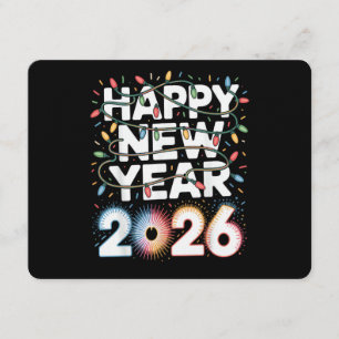 Frohes Neues Jahr 2026 Einladung