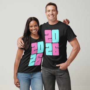 Frohes neues Jahr 2026 - Feier T-Shirt