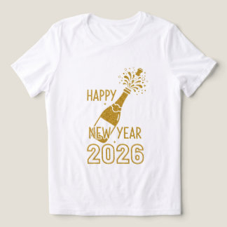 Frohes neues Jahr 2026 Glitter Sweatshirts für Fra