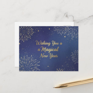 FROHES NEUES JAHR 2026 POSTKARTE