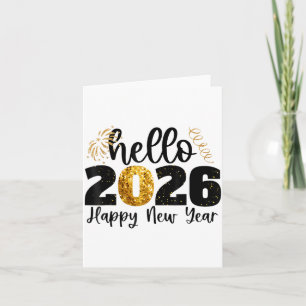 Frohes Neues Jahr 2026 Silvesterparty Freunde Fami Karte