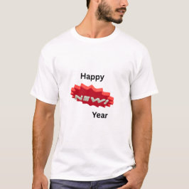Frohes Neues Jahr 2026 T-Shirt – Feiern Sie im Sti