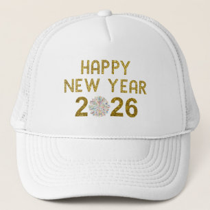 Frohes Neues Jahr 2026 Truckerkappe