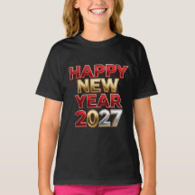 Frohes Neues Jahr 2027 Familien-Matching-Outfits