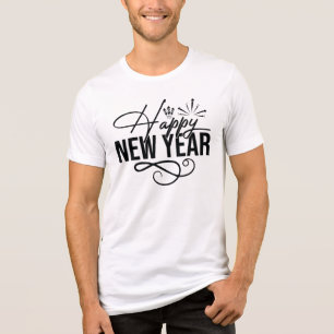 Frohes neues Jahr 83852 Tri-Blend Shirt