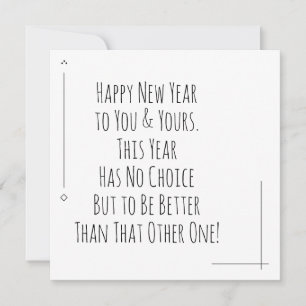 Frohes neues Jahr besser als das andere
