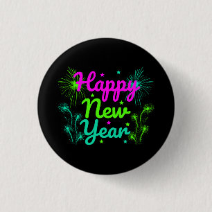 Frohes Neues Jahr Button