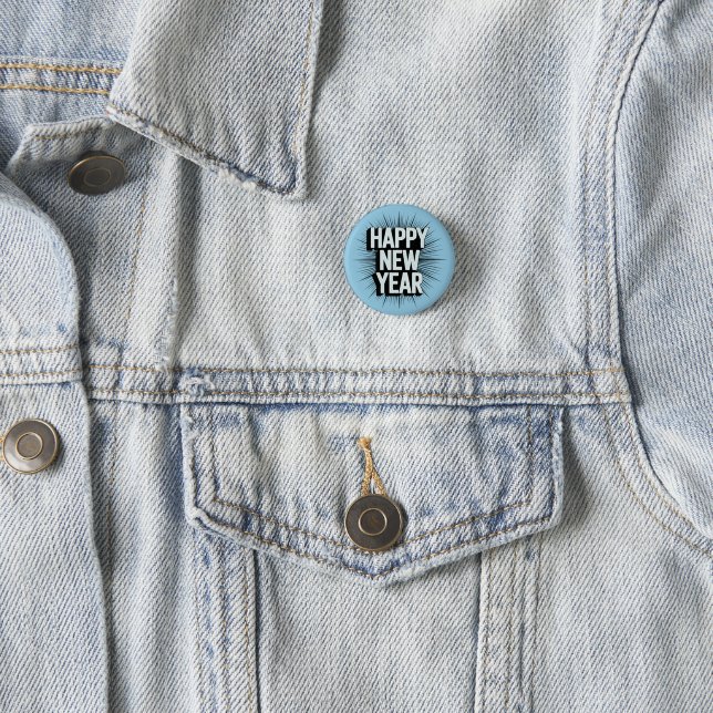 Frohes neues Jahr Button (Beispiel)