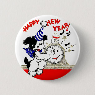 Frohes Neues Jahr! Button
