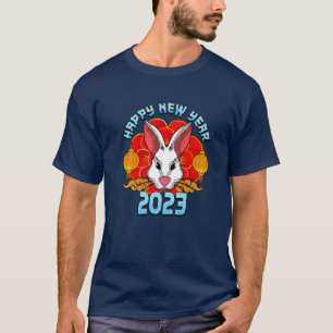 Frohes neues Jahr - Chinesisches Zodiaka-Jahr des T-Shirt