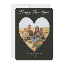 Frohes Neues Jahr Familienfoto 