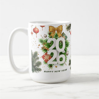 Frohes Neues Jahr – Festliche Weihnachtsfiguren, O Kaffeetasse