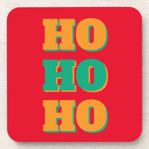 Frohes neues Jahr Frohe Weihnachten Festtagszeit H Getränkeuntersetzer