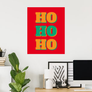 Frohes neues Jahr Frohe Weihnachten Festtagszeit H Poster