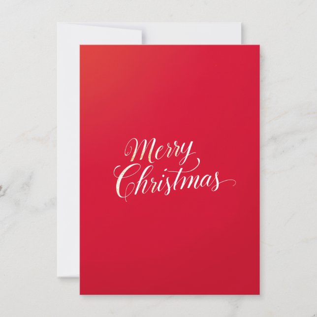 Frohes neues Jahr Frohe Weihnachten Urlaubszeit (Vorderseite)