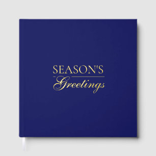 Frohes neues Jahr, fröhliche Weihnachten, Festtags Gästebuch