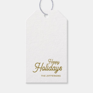 Frohes neues Jahr Fröhliche Weihnachten Saisonale Geschenkanhänger