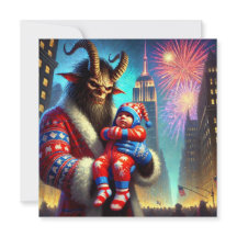 Frohes neues Jahr Krampus