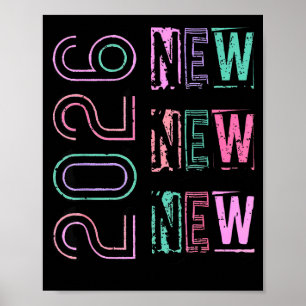 Frohes Neues Jahr Neue Gnade Neues Lob 2026 Neujah Poster