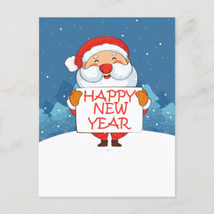 Frohes neues Jahr Postkarte