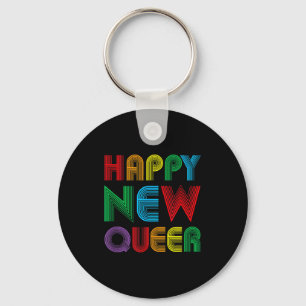 Frohes neues Jahr Silvester Queer Schwul Lgbt Lust Schlüsselanhänger