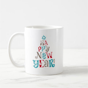 Frohes neues Jahr Tasse