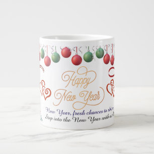 Frohes Neues Jahr Tasse – Premium-Feierdesign