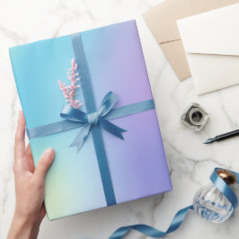 Frohes neues Jahr und gesegnet verpacken Papier Geschenkpapier