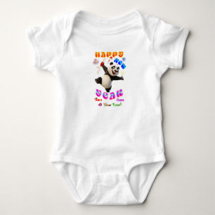 Frohes neues Jahr Wendung Ein Neues Blatt Baby Strampler