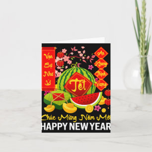 Frohes neues Mondjahr Vietnamesisch Chuc Mung Nam  Karte
