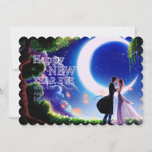 Frohes Neujahr Feiertagskarte