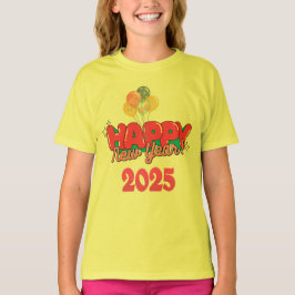 Frohes Neujahr T - Shirt 2025