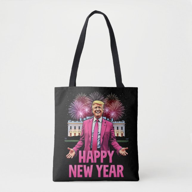 Frohes Neujahr - Trump-Resolution 2025 (Vorderseite)