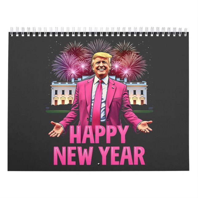 Frohes Neujahr - Trump-Resolution 2025 Kalender (Titelbild)