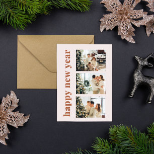 Frohes Neujahrs-Grußkarte Einladung