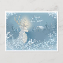 Frohes Neujahrs-Grußkarte