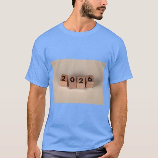 Frohes Neujahrsfeier-Grafik T-Shirt (Vorderseite)
