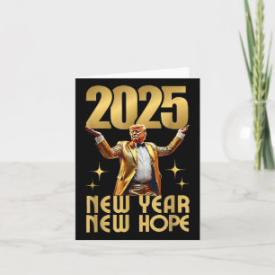 Frohes Neujahrsfest 2025 Trump 2025 Neues Jahr Neu Karte