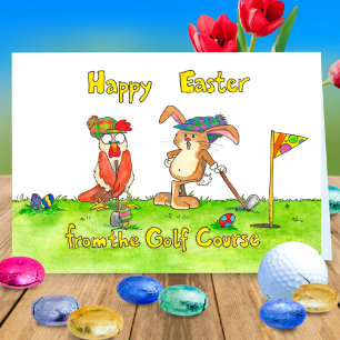 Frohes Ostern für Golfer von Nicole Janes Karte