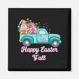 Frohes Ostern Gnom-Paar Hase Ei-Suche mit Happy Magnet