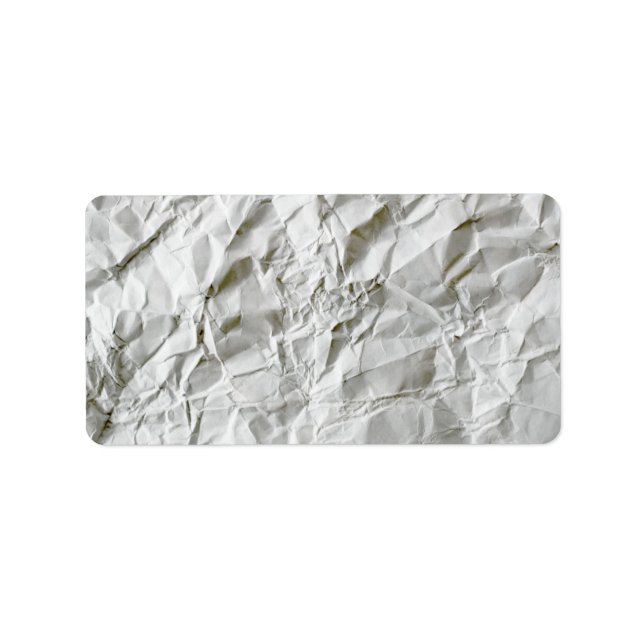 Frohes Papier Adressaufkleber (Vorne)