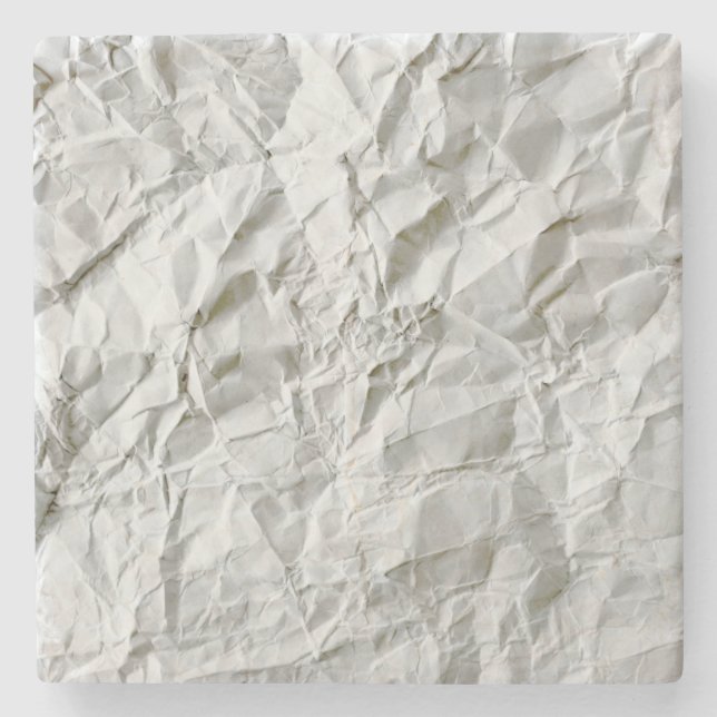 Frohes Papier Steinuntersetzer (Vorderseite)