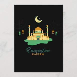 Frohes Ramadan Kareem und Eid Mubarak 2026 Einladung