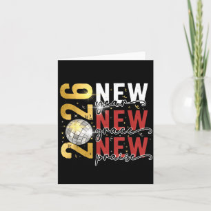 Frohes Silvester 2026 Neujahrsparty Hallo 2026 Karte